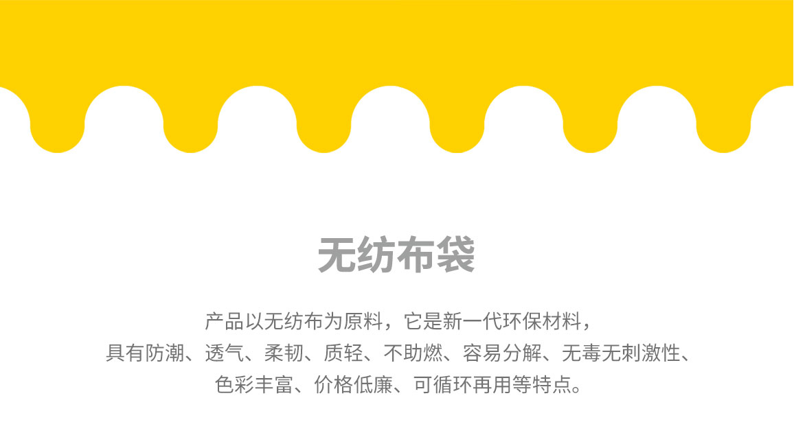 青海省无纺布袋常用类型